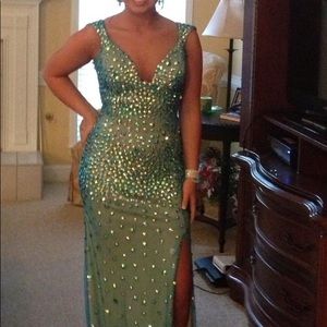 Vienna Hand Jeweled Dress